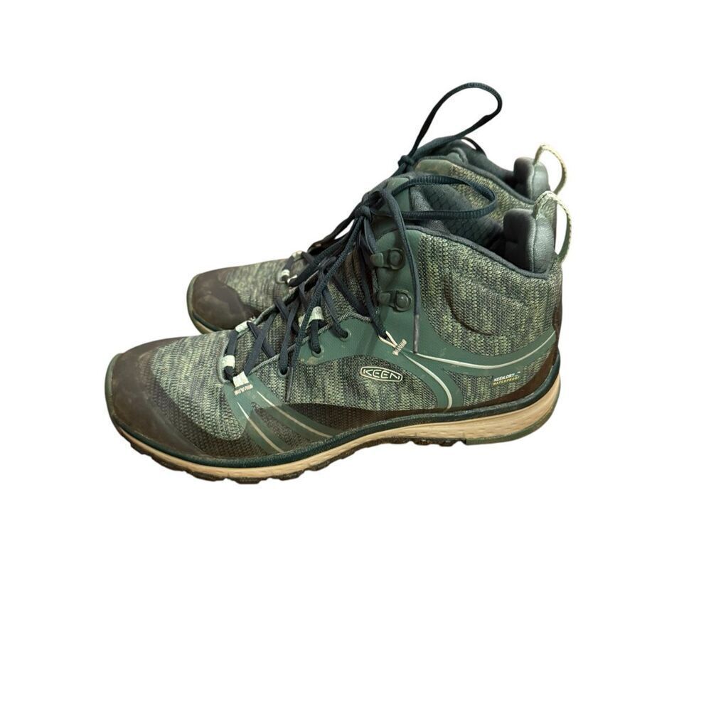 Keen Women's Terradora Mid Wp Duck Green/quiet Green Sz 10 Hiking Boots